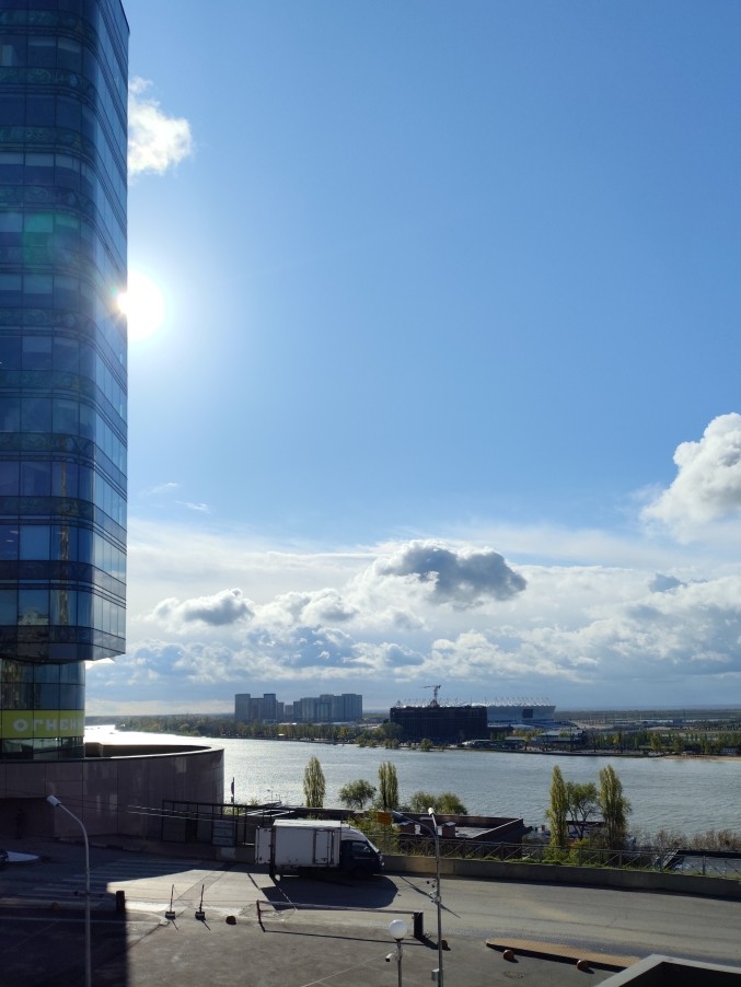 Снеговые тучи над Ростовом