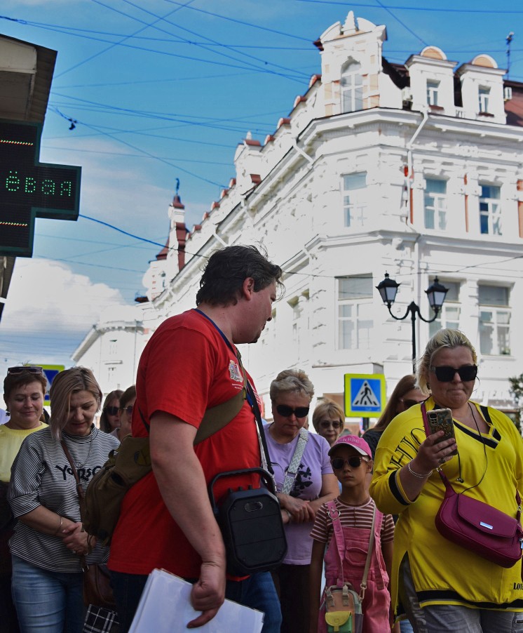 Работники МАУ МИР в день города