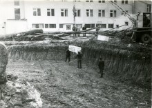 Закладка фундамента 9-этажного корпуса 