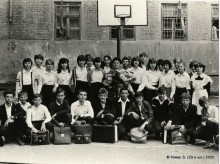 8-В в день "Последнего звонка" (25 мая 1984)