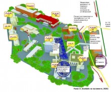 План-схема ОКБ-2 и старые корпуса
