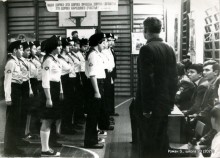 Смотр строя и песни (8-А, февраль-1982)