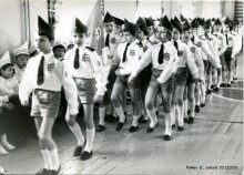 Смотр строя и песни (3-и классы, февраль-1984) 5