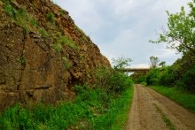 Вокзал, Донецкий кряж, железная дорога, ласточка, гнездо