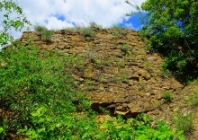 Памятник природы "Обнажение горных пород", Каменно-угольный период, Железная дорога Лихая - Изварино