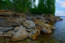 Песчанная радуга цимлянских берегов, Древние берега Цимлы, Цимлянские обрывы