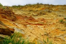 Песчанная радуга цимлянских берегов, Древние берега Цимлы, Цимлянские обрывы