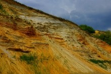 Песчанная радуга цимлянских берегов, Древние берега Цимлы, Цимлянские обрывы