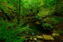 Северский Дрнец, таинственный водопад, мельница, озера и водопады среди скал