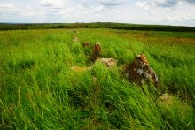 Верхнесазонов, исчезнувший хутор, долина камней, развалины исчезнувшего хутора Верхнесазонов, гигантский загон для скота