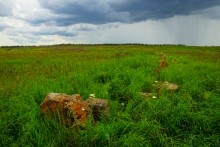 Верхнесазонов, исчезнувший хутор, долина камней, развалины исчезнувшего хутора Верхнесазонов, гигантский загон для скота.