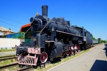 Паровоз серии Э. Коллекция паровозов в музее СКЖД. История страны как история паровозов