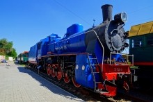 Паровоз Эр 750-11. Коллекция паровозов в музее СКЖД. История страны как история паровозов