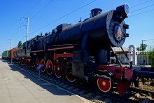 Коллекция паровозов в музее СКЖД. История страны как история паровозов