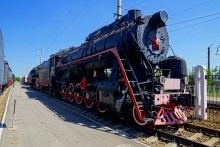 Паровоз Л-0270Коллекция паровозов в музее СКЖД. История страны как история паровозов
