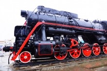 Паровоз Л-1345. Коллекция паровозов в музее СКЖД. История страны как история паровозов