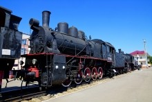 Паровоз серии Э. Коллекция паровозов в музее СКЖД. История страны как история паровозов