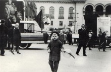 Сельмаш, 60-е ДК Ростсельмаш, Фонтан. Демонстрация