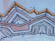 «Троицкая крепость XVIII века на старинных картах, схемах, чертежах». Контрминные галереи