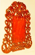 Умелые руки, выпиливание лобзиком. Подставка под календарь