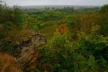 Осень в Золотых горках - удивительном памятнике природы ростовской области. 