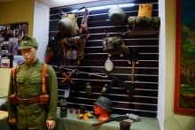 Станица Вешенская, краеведческий музей, яркая коллекция посвященная истории Великой Отечественной Войны