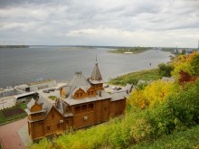 Город Городец на Волге. Музей самоваров.