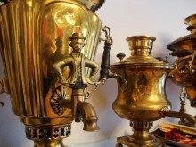 Город Городец на Волге. Музей самоваров.