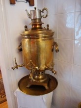 Город Городец на Волге. Музей самоваров.