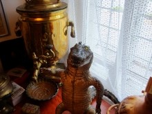 Город Городец на Волге. Музей самоваров.