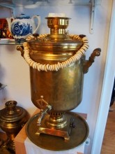 Город Городец на Волге. Музей самоваров.