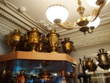 Город Городец на Волге. Музей самоваров.