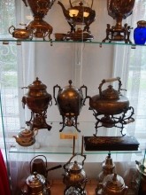 Город Городец на Волге. Музей самоваров. Бульотки.