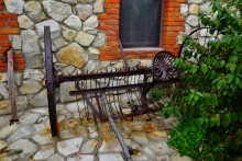 Станица Еланская, музей геноцида казачества. Старинная сельхозтехника.