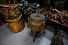 Станица Еланская, музей геноцида казачества.  Утварь и инструменты старинного казачьего быта