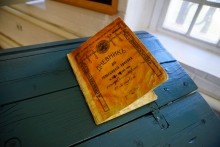 Экспозиция посвященная образованию в Атаманском дворце в Старочеркасской.