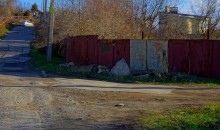 Противотанковые надолбы на рубежах обороны вокруг Ростова-на-Дону