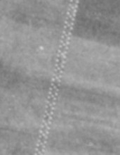 Противотанковые надолбы на рубежах обороны вокруг Ростова-на-Дону