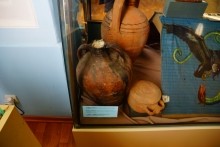 Следы Эллады на донской земле, выставка в Атаманском дворце. Амфора с нефтью