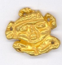 Выставка Следы Эллады, голова медузы Горгоны