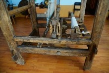 Донецкий музей, станица Гундоровская. Ткацкий станок.