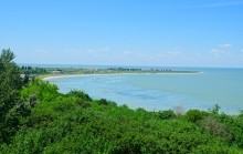 Чумбур-Коса, панорама