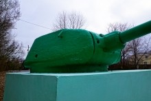 Операция Дон, Операция Гроссталинград, Рейд Егорова, хутор Ленина, памятник башня танка