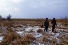 Турецкая каланча Султанийе. Дон у Елизаветинской и хутора Коса. В камышах