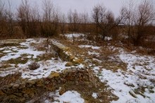 Турецкая каланча Султанийе. Дон у Елизаветинской и хутора Коса. В камышах.