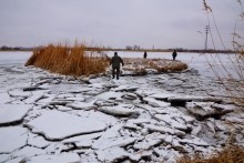 Турецкая каланча Султанийе. Дон у Елизаветинской и хутора Коса. В камышах.