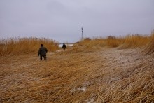 Турецкая каланча Султанийе. Дон у Елизаветинской и хутора Коса. В камышах
