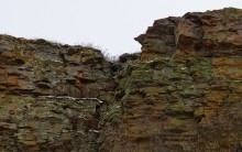 Дальние скалы, Садковские скалы, Зайцевские скалы. Зимой на берегу Кундрючьей