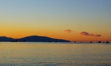 Февральский шторм в Новороссийске. Десант у Станички и Южной Озерейке.  Рассвет в Цемесской бухте.