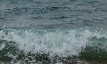 Февральский шторм на Суджук-косе в Новороссийске